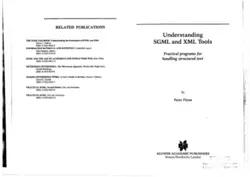 دانلود کتاب Understanding SGML and XML Tools 1st