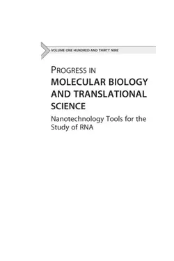 دانلود کتاب Nanotechnology tools for the study of RNA ویرایش 1
