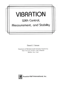 دانلود کتاب Vibration: with control, measurement and stability 1989