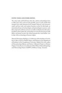 دانلود کتاب Stone tools and fossil bones : debates in the archaeology of human origins 2012