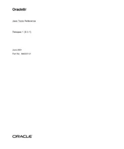 دانلود کتاب Oracle9i Java Tools Reference (Part No. A90207-01) - (release 9.0.1) 2001