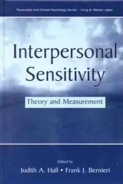 دانلود کتاب Interpersonal Sensitivity: Theory and Measurement ویرایش 1