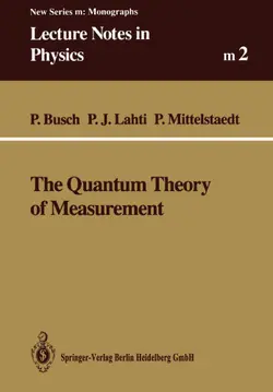دانلود کتاب The Quantum Theory of Measurement 1991
