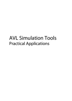 دانلود کتاب AVL Simulation Tools Practical Applications