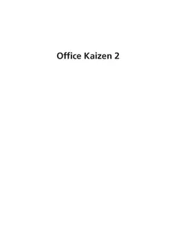 دانلود کتاب Office kaizen 2 : harnessing leadership, organizations, people, and tools for office excellence 2010