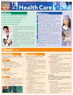 دانلود کتاب BarCharts QuickStudy Introduction to Health Care Crds