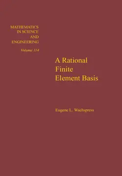 دانلود کتاب A Rational Finite Element Basis First Edition
