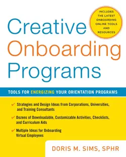 دانلود کتاب Creative Onboarding Programs: Tools for Energizing Your Orientation Program ویرایش 2