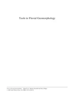 دانلود کتاب Tools in Fluvial Geomorphology 2003