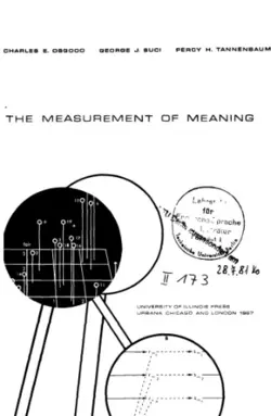 دانلود کتاب The Measurement of Meaning