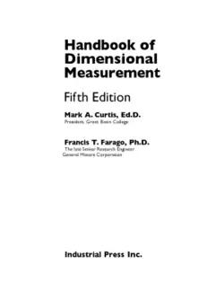 دانلود کتاب Handbook of Dimensional Measurement 2013