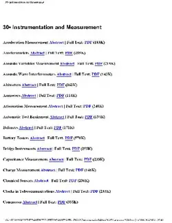 دانلود کتاب 30.Instrumentation and Measurement 1999