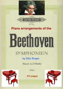 دانلود کتاب Arrangements for solo piano of the 9 symphonies