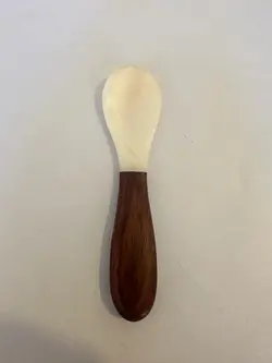 قاشق دسته چوبی