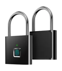 قفل درب الکترونیکی AICase تشخیص اثر انگشت - قفل ضد سرقت امنیتی بدون کلید هوشمند Fingerprint Padlock AICase Electronic Door Lock