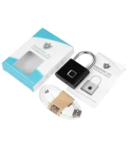 قفل درب الکترونیکی AICase تشخیص اثر انگشت - قفل ضد سرقت امنیتی بدون کلید هوشمند Fingerprint Padlock AICase Electronic Door Lock