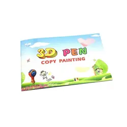 دفترچه طراحی برای قلم سه بعدی شامل 13 طرح مختلف کیو کی برند QK