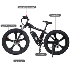 دوچرخه برقی مرسدس بنز مدل E-bike Maybach برند Mercedes Benz