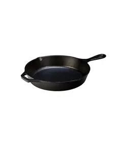 ماهیتابه چدنی Lodge L8SK3 Cast Iron Skillet Pre-Seasoned Skillet/Frying Pan - زمان تحویل 3 تا 4 هفته کاری
