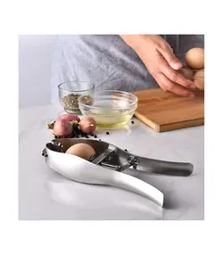 تخم مرغ بازکن با فولاد ضدزتگ مدل Excefore Stainless Steel Egg Opener Egg Scissors Cracker Eggshell Cutter Kitchen
