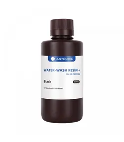 رزین پرینتر سه بعدی آنیکیوبیک قابل شستشو با آب حجم 1 لیتر مدل Water Washable برند AnyCubic -