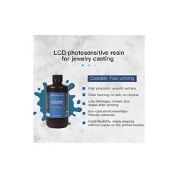 رزین ریخته گری طلا ونشیپ مدل Casting resin LCD 1KG برند Vanshape