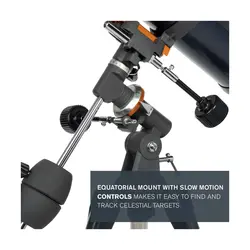 تلسکوپ 130 میلی متری بازتابی برند سلسترون مدل Celestron AstroMaster 130 EQ