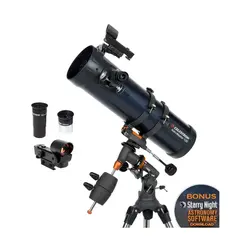 تلسکوپ 130 میلی متری بازتابی برند سلسترون مدل Celestron AstroMaster 130 EQ
