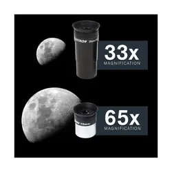 تلسکوپ 130 میلی متری بازتابی برند سلسترون مدل Celestron AstroMaster 130 EQ