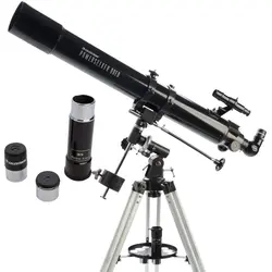 تلسکوپ شکستی 80 میلی متری مدل PowerSeeker 80 EQ برند سلسترون Celestron