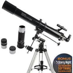 تلسکوپ شکستی 80 میلی متری مدل PowerSeeker 80 EQ برند سلسترون Celestron