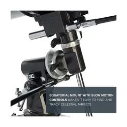 تلسکوپ شکستی 80 میلی متری مدل PowerSeeker 80 EQ برند سلسترون Celestron