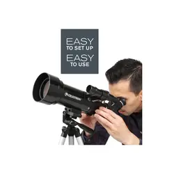 تلسکوپ سلسترون مدل Travel Scope 70 21035a برند Celestron