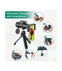تلسکوپ تک چشمی قابل تنظیم APL-10-20X50 برند اپکسل APEXEL - زوم 10 تا 20 برابر ضد آب تحویل 6 هفته