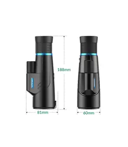 تلسکوپ تک چشمی قابل تنظیم APL-10-20X50 برند اپکسل APEXEL - زوم 10 تا 20 برابر ضد آب تحویل 6 هفته