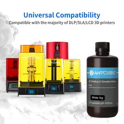 رزین پرینتر سه بعدی انی کیوبیک مدل Basic UV resin برند Anycubic
