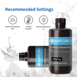رزین پرینتر سه بعدی انی کیوبیک مدل Basic UV resin برند Anycubic