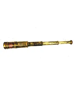 تلسکوپ برنجی با وضوح بالا لنز DF بزرگنمایی درخشان Scout Regiment Brass Telescope 19' London 1940 Broadhurt - زمان تحویل 3 تا 4 ه