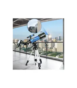 تلسکوپ 70 میلی متری دیافراگم + کوله پشتی