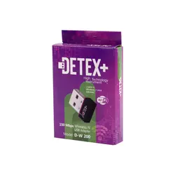 دانگل کارت شبکه بی سیم دتکس مدل D-W200 150Mbps برندDetex +