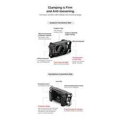 نگهدارنده لنز موبایل مدل APL-F002 برند APEXEL