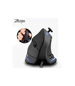 ماوس عمودی گیمینگ زلوتس مدل C18 برند ZELOTES