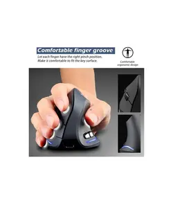 ماوس بی‌سیم عمودی زلوتس مدل F35-B برند ZELOTES