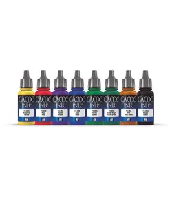 پک 8 عددی رنگ مخصوص ایربراش والجو مدل Ink Acrylic Paint Set برند Vallejo