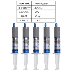 خمیر سیلیکون درمال گریس مدل YJ-G190 برند thermal grease