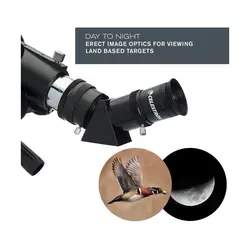 تلسکوپ شکستی 70 میلی متری مدل PowerSeeker TravelScope 70mm برند سلسترون Celestron