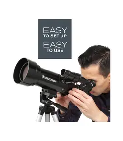 تلسکوپ شکستی 70 میلی متری مدل PowerSeeker TravelScope 70mm برند سلسترون Celestron