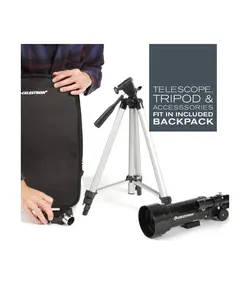 تلسکوپ شکستی 70 میلی متری مدل PowerSeeker TravelScope 70mm برند سلسترون Celestron