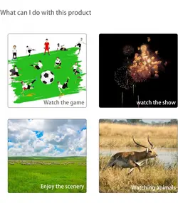 دوربین چشمی مدل Telescope 8X,10x Binoculars with BAK4 Prism Texture برند FOCUHUNTER - زمان تحویل 6 تا 8 هفته کاری