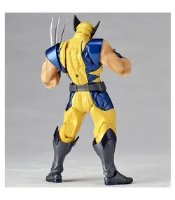مجموعه فیگور YAMAGUCHI Wolverine تقریبا 155 میلی متر ABS و PVC رنگ آمیزی اکشن فیگور Revoltech